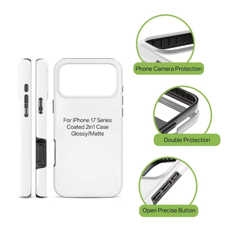 Fonlyu Coated 2 In 1 Blank Pho - Phone Case Blank Print recension och pris